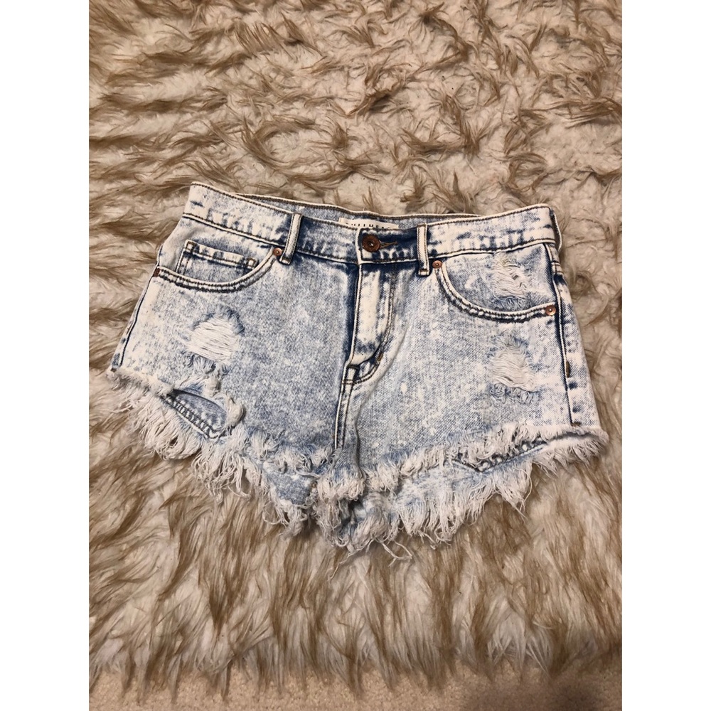 Acid wash pac sun shorts